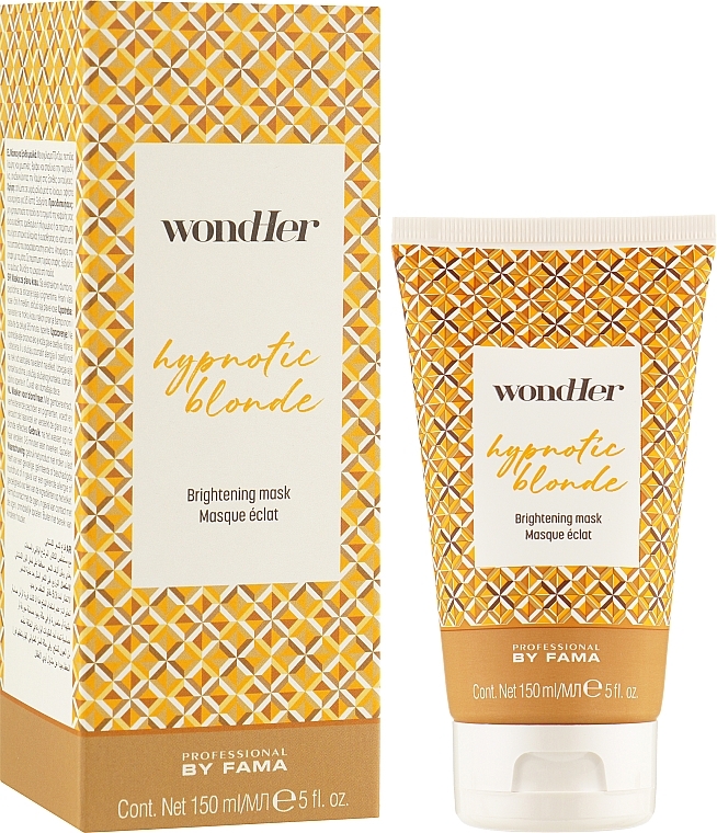 УЦЕНКА Маска для блестящего блонда - Professional By Fama Wondher Hypnotic Blonde Brightening Mask * — фото N2