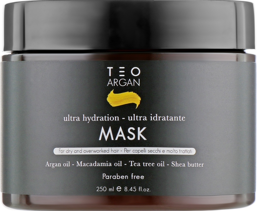 Маска для волос с аргановым маслом - Teotema Argan Mask