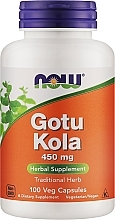 Парфумерія, косметика Капсули "Готу Кола", 450 мг - Now Foods Gotu Kola