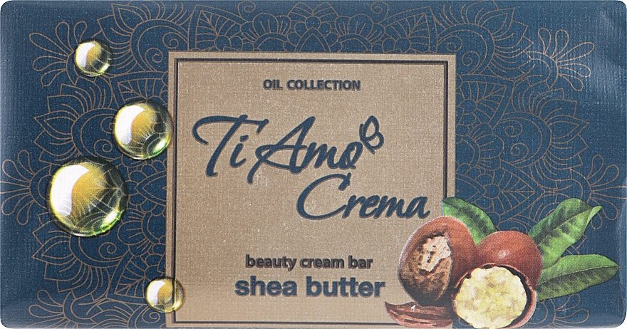 Крем-мило "С маслом ши" - Мыловаренные традиции Ti Amo Crema — фото N1