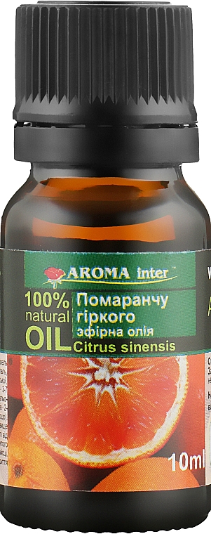 Ефірна олія "Апельсин гіркий" - Aroma Inter — фото N3