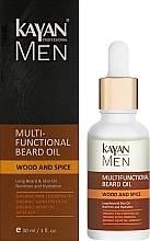 Олія для бороди мультифункціональна - Kayan Professional Men Multifunctional Beard Oil — фото N2