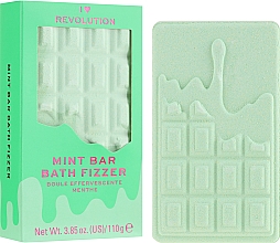 Бомбочка для ванны - I Heart Revolution Chocolate Bar Bath Fizzer "Mint" — фото N1