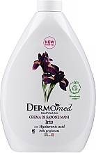 Крем-мыло "Тальк и ирис" - Dermomed Cream Soap Talc And Iris (запасной блок) — фото N1