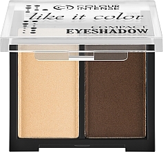 Парфумерія, косметика УЦІНКА Подвійні тіні для повік - Colour Intense Like It Color Compact Eyeshadow *