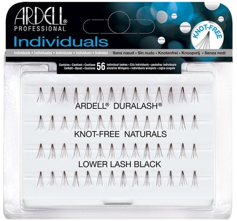 Накладные ресницы - Ardell Eyelash Knot Free Lower Lash Individuals Black — фото N1