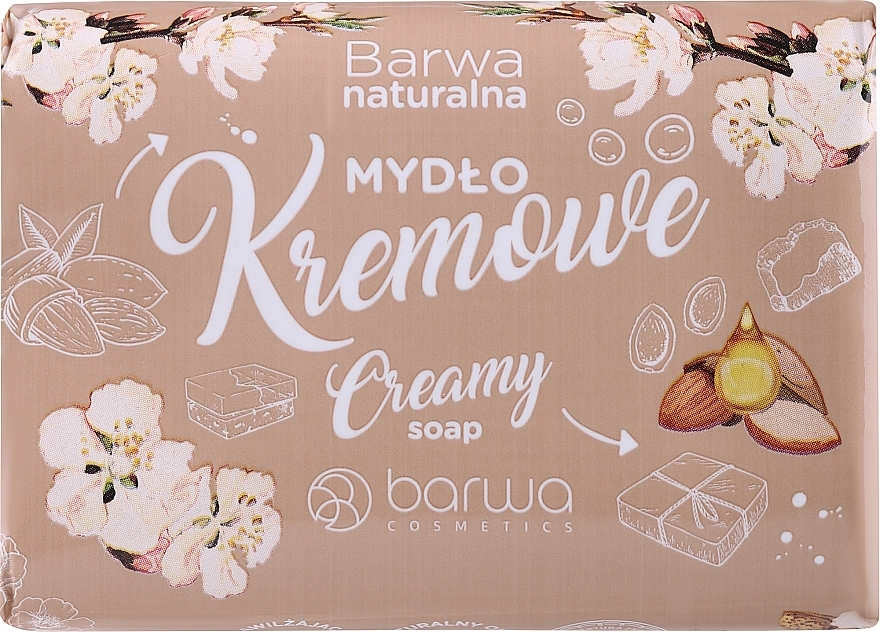 Крем-мило з гіцерином - Barwa Natural Cream Soap With Glycerin