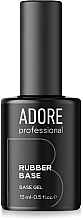 Каучуковая база для ногтей с кисточкой - Adore Professional Rubber Base — фото N3