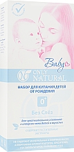 Набор для купания детей от рождения - Only Natural (soap/400ml + shamp/400ml) — фото N2