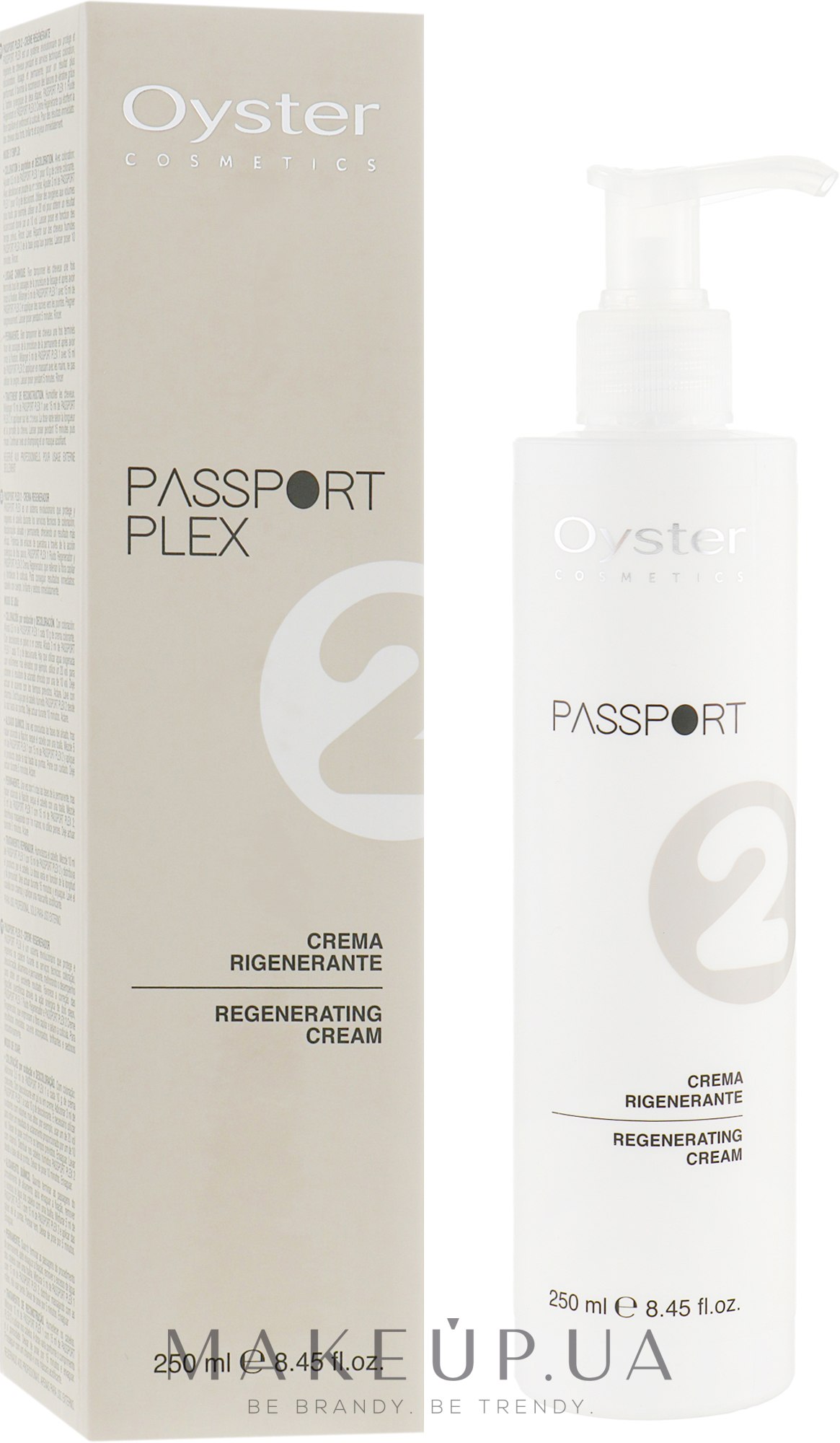 Відновлювальний крем для волосся - Oyster Cosmetics Passport 2 Regenerating Cream — фото 250ml