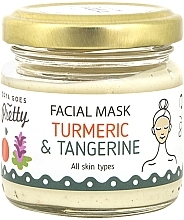 Парфумерія, косметика Маска для обличчя з куркумою та мандарином - Zoya Goes Turmeric & Tangerine Facial Mask