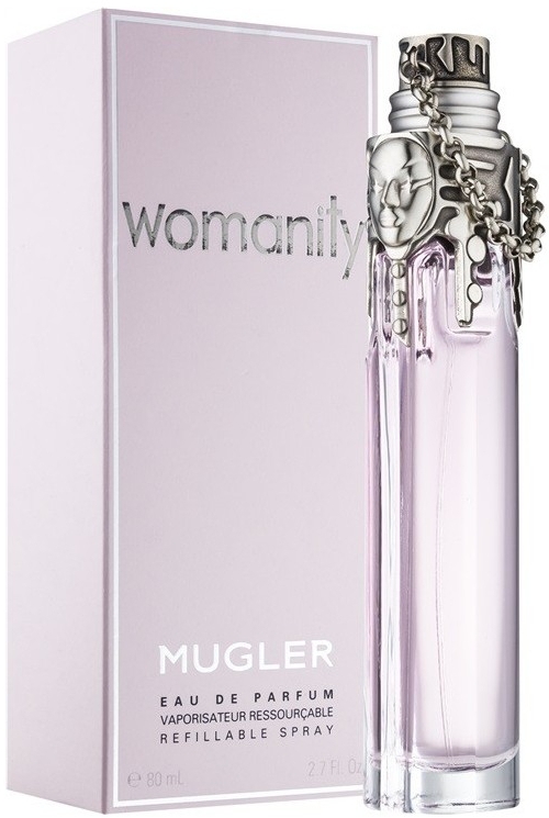 Mugler Womanity Refillable Spray - Парфюмированная вода — фото N2