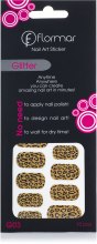 Духи, Парфюмерия, косметика Набор стикеров для ногтей "Glitter" - Flormar Nail Art Sticker G03