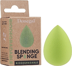 Биоразлагаемый спонж для макияжа, зеленый - Donegal Blending Biodegradable Sponge — фото N1