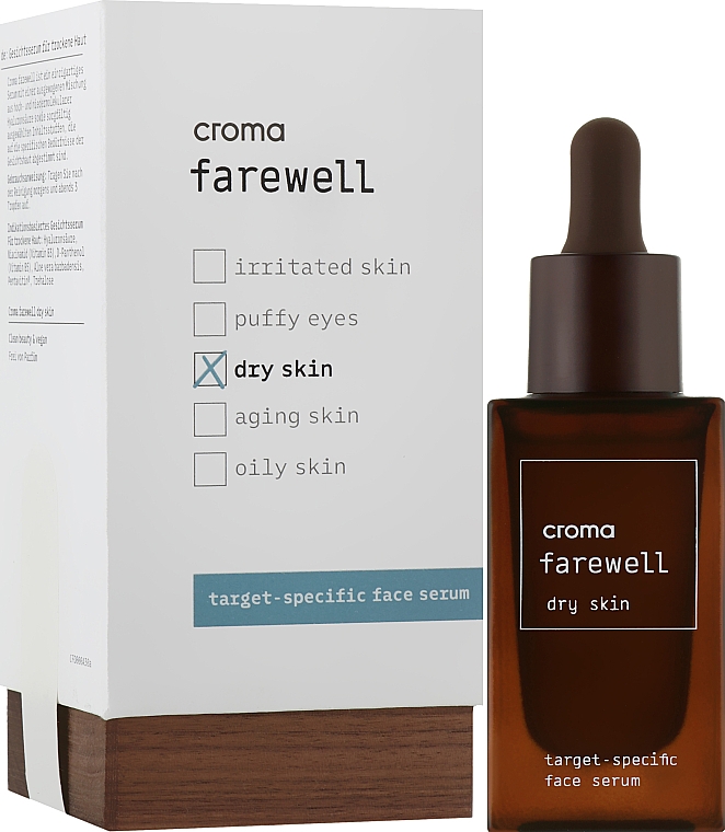 Сыворотка для сухой кожи - Croma Farewell Dry Skin — фото N2