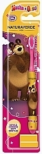 Парфумерія, косметика Зубна щітка "Маша та Ведмідь" - Naturaverde Kids Masha and The Bear Soft Toothbrush