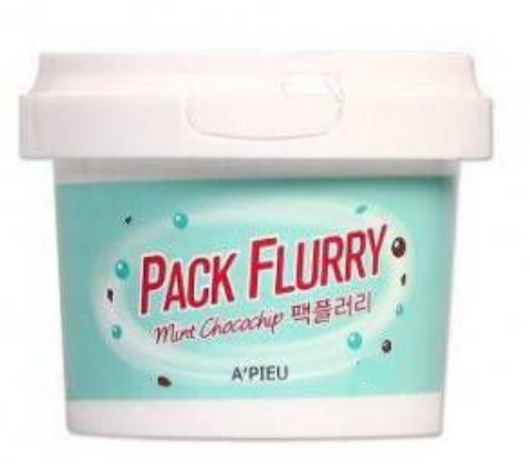 Маска-скраб для лица - A'pieu Pack Flurry Mint Chocochip