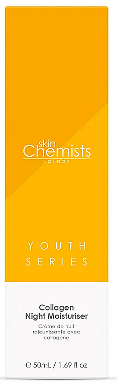 Крем для обличчя - Skin Chemists Collagen Night Moisturiser Cream — фото N1