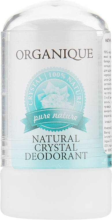 Натуральний кристалічний мінеральний дезодорант - Organique Pure Nature — фото N1