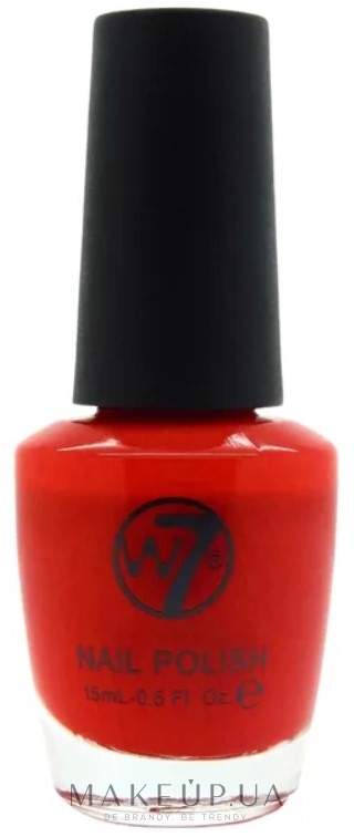 Лак для нігтів - W7 Nail Polish — фото 25 - Pillar Box Red