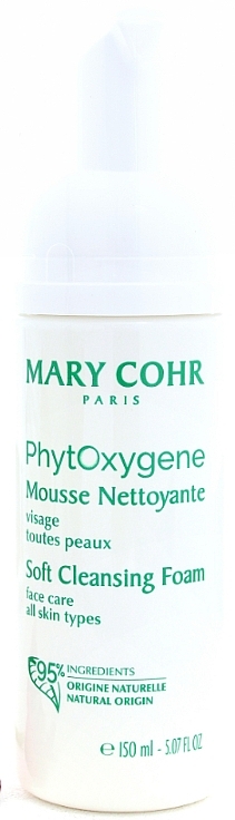 Мягкий очищающий мусс для лица - Mary Cohr Phytoxygene Soft Cleansing Foam Salon — фото N1