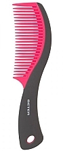 Гребень для волос, черно-розовый - Beter Pente Especial Fúcsia — фото N1
