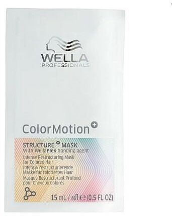 Маска для интенсивного восстановления окрашенных волос - Wella Professionals Color Motion+ Structure Mask (пробник) — фото N1