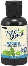 Парфумерія, косметика Рідкий підсолоджувач "Гліцерит" - Now Foods Better Stevia Glycerite Liquid