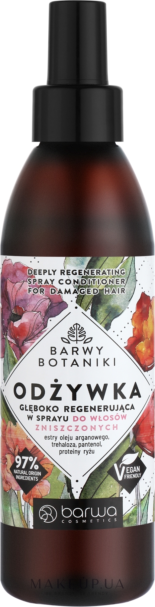 Кондиціонер-спрей для пошкодженого волосся - Barwa Barwy Botaniki — фото 250ml