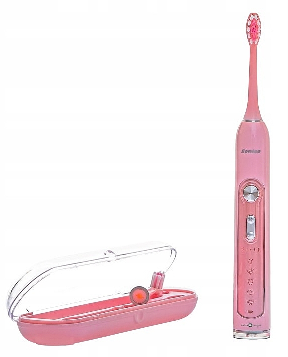 Звуковая зубная щетка, розовая - Sonico Professional Pink — фото N1