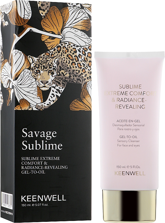 Очищающее гель-масло для максимального комфорта и сияния кожи - Keenwell Savage Sublime — фото N2