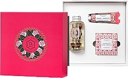 Духи, Парфюмерия, косметика Набор - Benamor Rose Amelie Gift Set (h/cr/30ml + dry/oil/100ml + soap/100g)