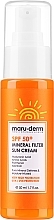 Парфумерія, косметика Сонцезахисний крем для обличчя - Maruderm Cosmetics Mineral Filter Sun Cream SPF 50+