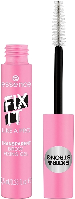 Гель для брів - Essence Fix It Like A Pro Transparent Brow Fixing Gel — фото N1