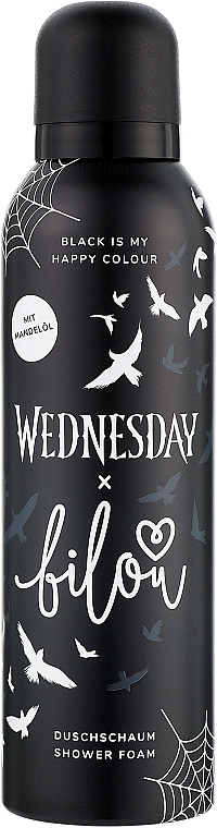 Пінка для душу - Bilou & Wednesday Black Is My Happy Shower Foam — фото N1