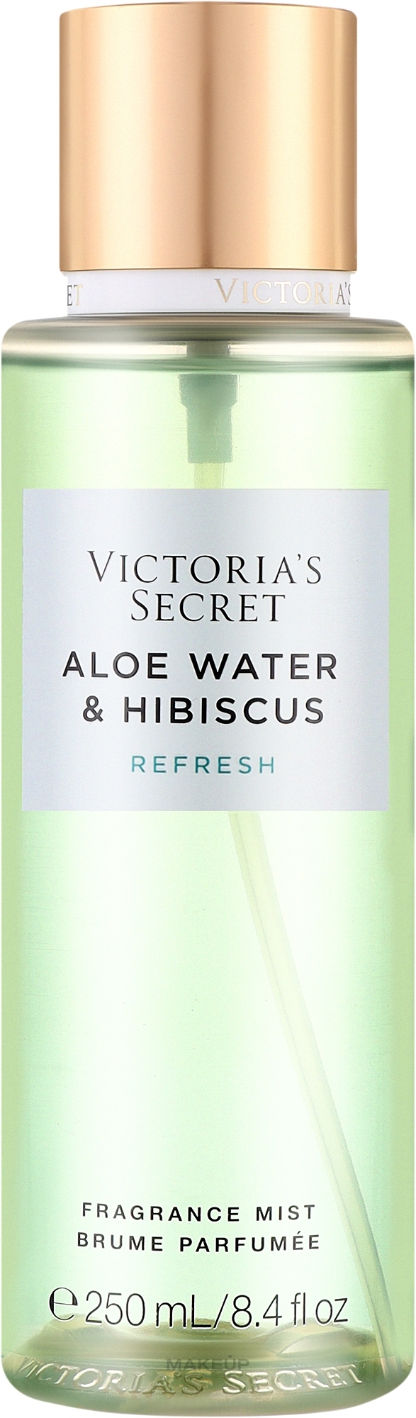 Парфюмированный спрей для тела - Victoria's Secret Aloe Water & Hibiscus Fragrance Mist — фото 250ml