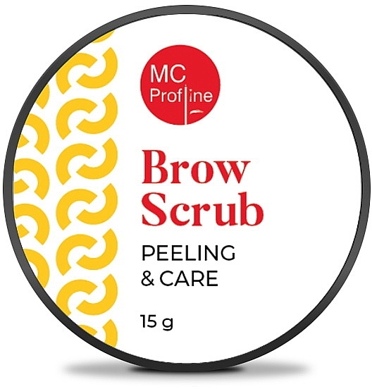 Скраб для бровей - Miss Claire MC Profline Peeling&Care Brow Scrub — фото N3