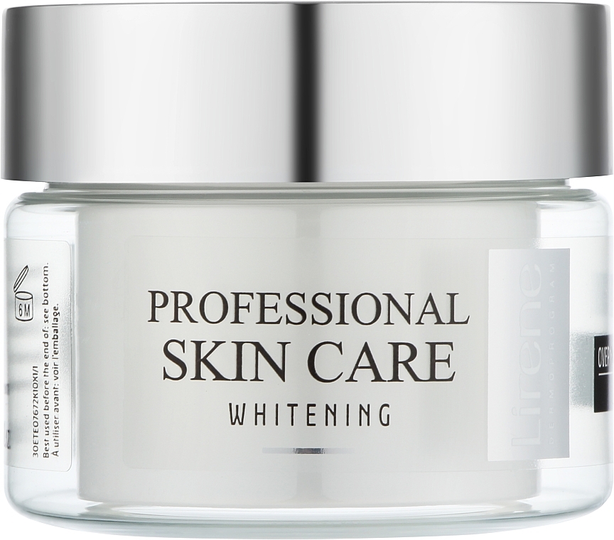 Відбілювальний нічний крем для обличчя - Lirene Whitening Cream
