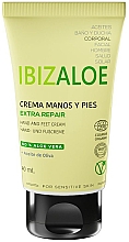 Крем для рук і ніг - Ibizaloe Hand And Feet Cream — фото N1