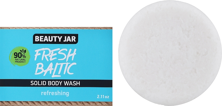 Твердий гель для душу - Beauty Jar Fresh Baltic Solid Body Wash — фото N1