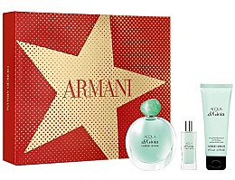 Парфумерія, косметика Giorgio Armani Acqua di Gioia - Набір (edp/100ml + b/lot/75ml + edp/15ml)