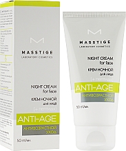 Парфумерія, косметика Нічний крем для обличчя - Masstige Anti-Age Night Cream For Face