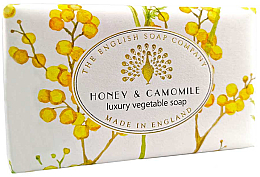 Мыло "Мед и ромашка" - The English Anniversary Honey and Camomile Soap — фото N1