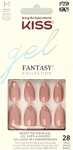 Набір накладних нігтів, розмір M - Kiss Gel Fantasy Windy City — фото N2
