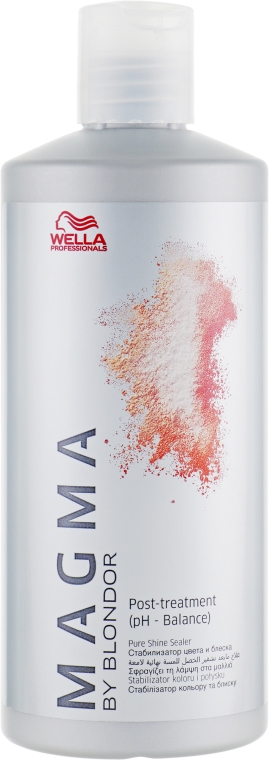 Стабилизатор цвета и блеска - Wella Professionals Magma by Blondor Post Treatment — фото N1