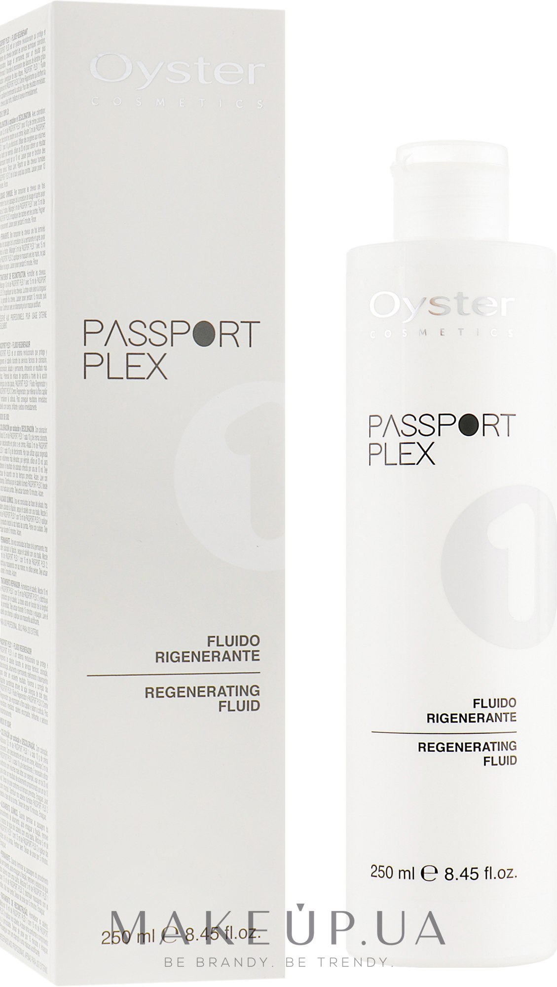 Восстанавливающий флюид для волос - Oyster Cosmetics Passport Step 1 Regenerating Fluid — фото 250ml
