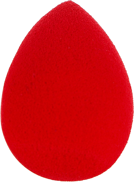 Спонж для макіяжу, червоний - Kashoki Medium Make Up Sponge