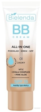 BB-крем для для всех типов кожи SPF 15 - Bielenda All In One BB Cream — фото 01