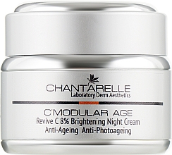 Парфумерія, косметика Нічний крем з вітаміном C 8 % проти старіння і фотостаріння - Chantarelle Revive C 8 % Brightening Night Cream