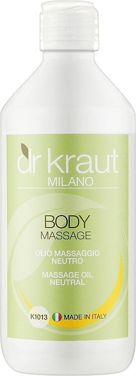 Нейтральное массажное масло - Dr.Kraut Neutral Massage Oil — фото N1